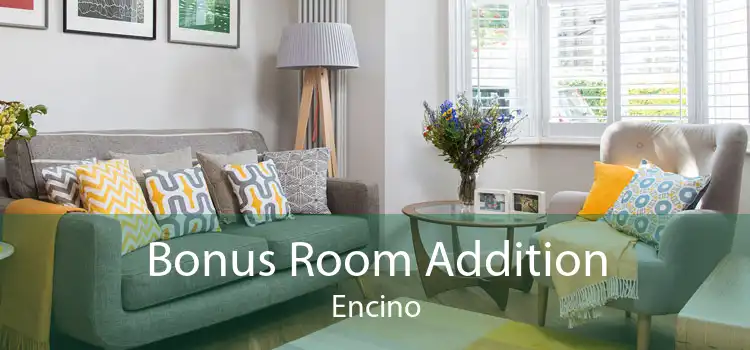 Bonus Room Addition Encino